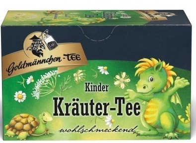 Goldmännchen Tee Kinder Kräuter-Tee 12 x 20 Teebeutel