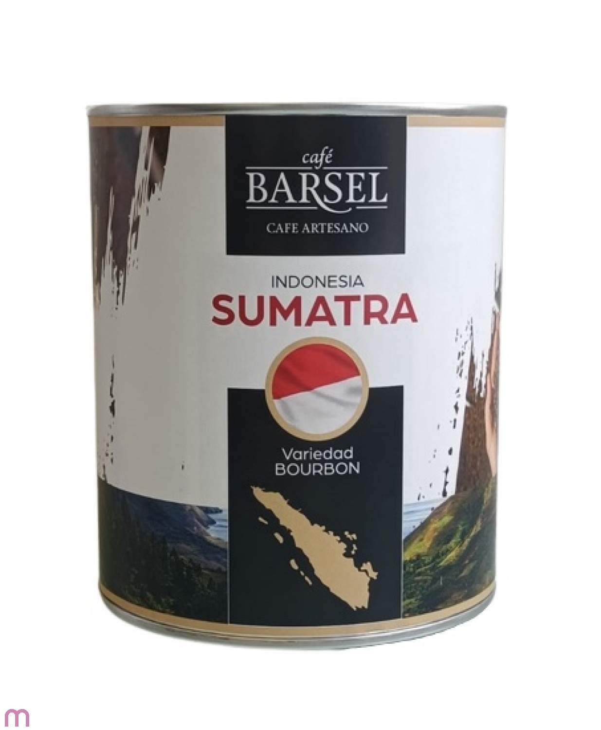 Cafe Barsel Single Origin Indonesia Sumatra 250 g gemahlen