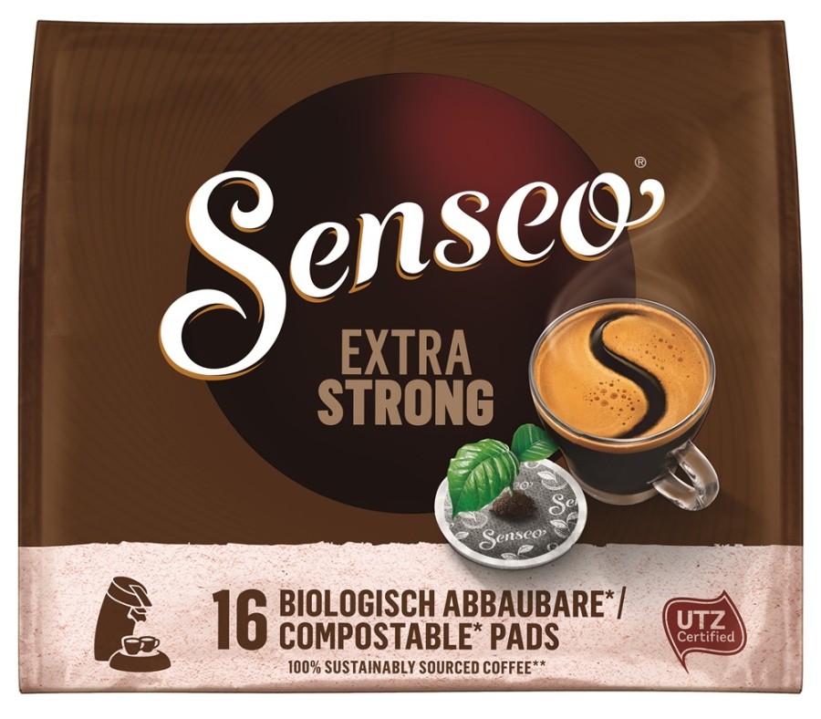 Senseo Extra Strong Röstkaffee 16 Pads  UTZ zertifiziert