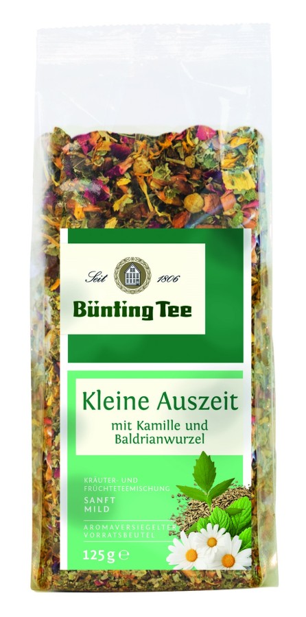 Bünting Tee Kleine Auszeit Kräutertee 125g lose