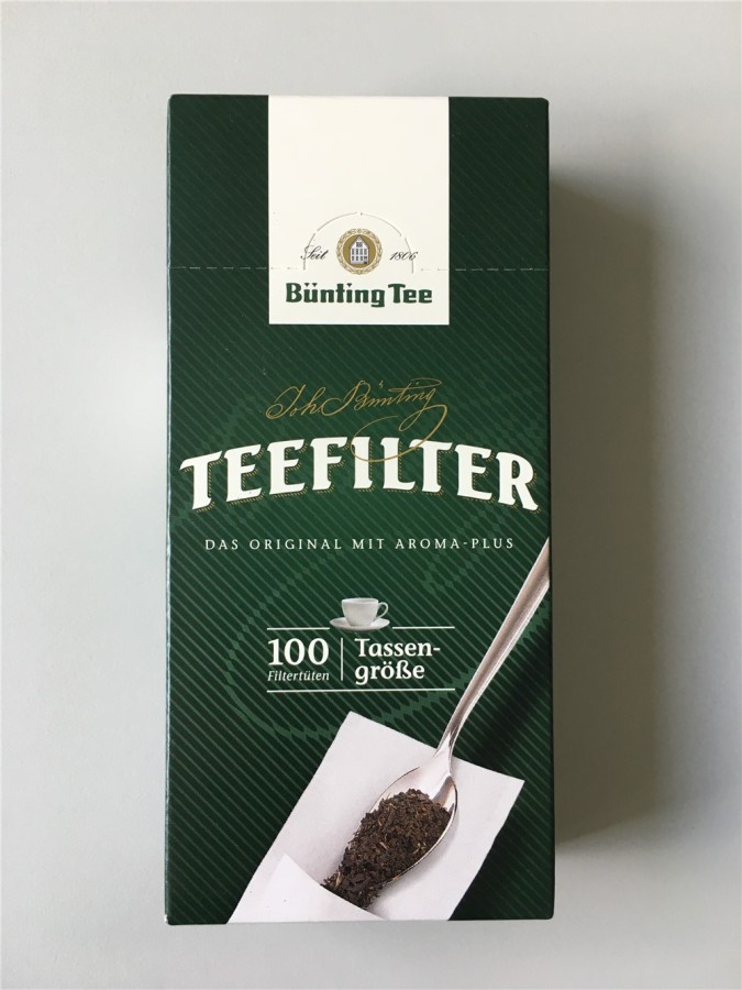 Bünting Tee Teefilter small 100 Stück Tassenfilter