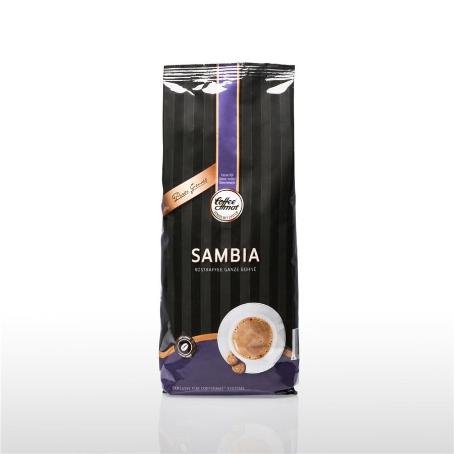Coffeemat Sambia Café Crème 10 x 445g Ganze Bohne