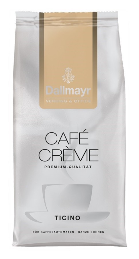 Dallmayr Vending & Office Ticino Café Crème 8 x 1kg Ganze Bohne
