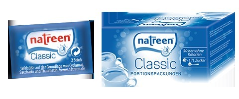 Natreen classic Süßstoff Tabs  12 x 500 x 2 Stück, Portionspackung