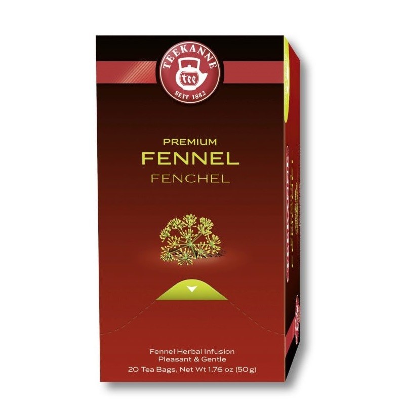 Teekanne Premium Fenchel Kräutertee 20 x 2,5g Teebeutel