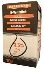 Naarmann H-Milch 3,5% Fett 10L Bag in Box