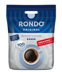 Röstfein Rondo Original Kaffeepads 100 Pads Tassenportionen feiner Filterkaffee