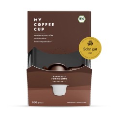 My-Cups Mega-Box Espresso Fortissimo 100 Kapseln, Bio
