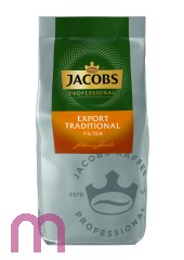 Jacobs Professional Export Traditional Filterkaffee 12 x 500 gr. Gemahlen