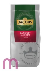 Jacobs Banquet Medium Filter 1 kg, gemahlen, UTZ zertifiziert