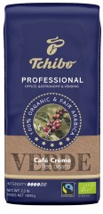 Tchibo Professional Verde Café Crème 6 x 1kg Ganze Bohne, Bio Fairtrade