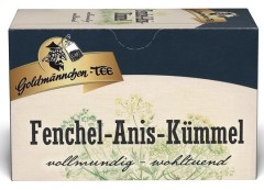 Goldmännchen Tee Fenchel Anis Kümmel 20 x 1,5g Teebeutel