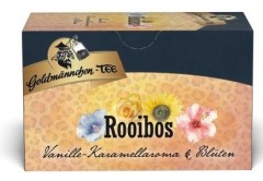 Goldmännchen Tee Rooibos Vanille-Karamell & Blüten 20 x 1,8g Teebeutel
