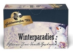 Goldmännchen Tee Winterparadies Pflaume-Zimt 20 x 2,5g Teebeutel