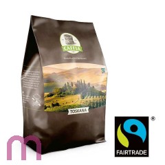 Caffia Toskana volle Kanne Röstkaffee 48 x 65g Filterbeutel, Fairtrade
