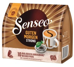 Senseo Guten Morgen Strong XL Röstkaffee 10 Pads  UTZ zertifiziert