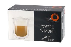 Stölzle Lausitz Kaffeeglas / Teeglas M 0,18 l Coffee N More 2er-Set