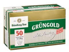 Bünting Tee Grüngold Ostfriesen-Tee 50 x 2,8g Kannenportionen