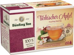 Bünting Tee Türkischer Apfel 20 x 2,75g Teebeutel