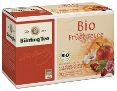 Bünting Tee Früchtetee 20 x 2,5g Teebeutel, Bio
