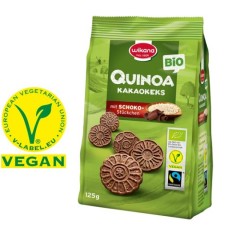 Wikana Quinoa Kakaokeks  125g, Bio Fairtrade