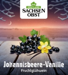 Sachsenobst Fruchtglühwein Johannisbeer-Vanille 10 Liter Bag-in-Box