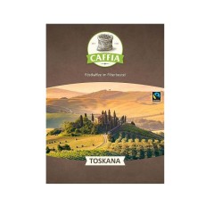Caffia Toskana volle Kanne Röstkaffee 48 x 65g Filterbeutel, Fairtrade