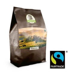 Caffia Toskana halbe Kanne Röstkaffee 72 x 35g Filterbeutel, Fairtrade