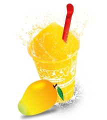 Sneky Slush Eis Sirup - Mango* mit natürlichen Farbstoff 5 Liter
