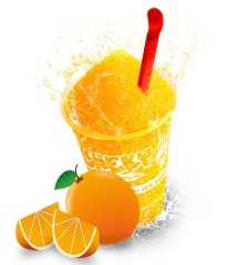 Sneky Slush Eis Sirup Fruit Dream Orange*  5 Liter, AZO frei
