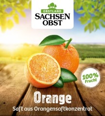 Sachsenobst Orangensaft  3 Liter Bag-in-Box