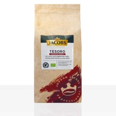 Jacobs Tesoro Espresso Peru  8 x 1kg Ganze Bohnen, Bio, Rainforest Alliance