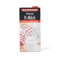 Naarmann H-Milch 1,5% Fett 12 x 1 Liter Tetrapack