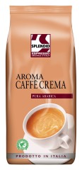 Splendid Aroma Caffè Crema 8 x 1kg Ganze Bohne, Rainforest Alliance