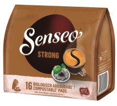 Senseo Strong Röstkaffee 16 Pads UTZ zertifiziert