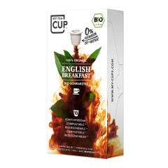 My-Cups Master-Box English Breakfast Schwarzer Tee 10 x 10 Kapseln, Bio, 0% Alu