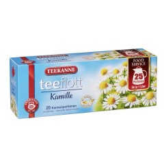 Teekanne teeflott Kamille Kräutertee  25 x 3,25g Kannenportionen