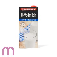 Naarmann H-Milch 3,5% Fett 1L Ein-Dreh-Verschluss 1 Liter Tetrapack
